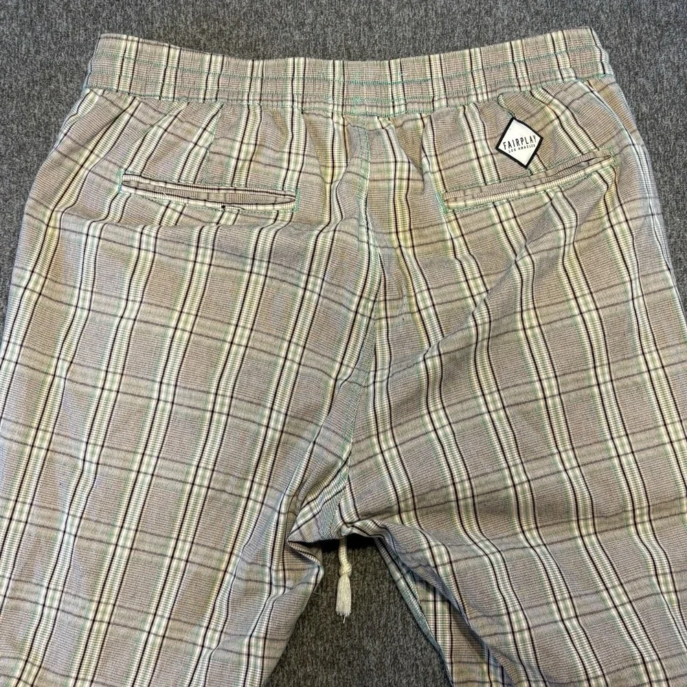 FairPlay All is Fair Joggers Men's XL Plaid‎ Golf Pants